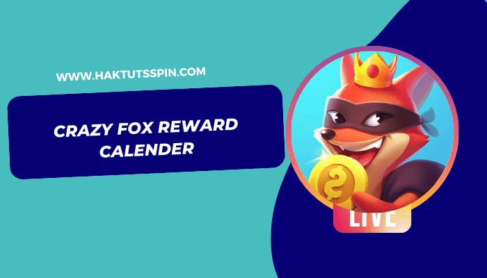crazy fox reward calendar